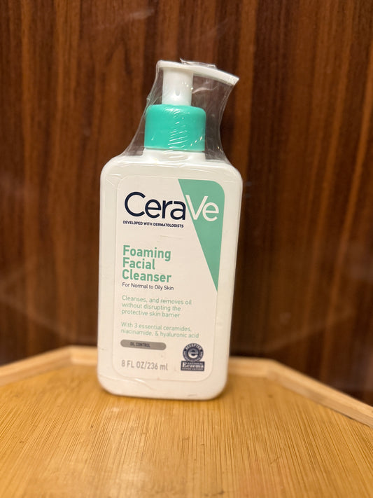 Cerave foaming cleanser